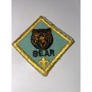 BSA Vintage Early 2000’s Cub Scouts Bear Rank Patch
